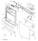 Diagram for 1 - Escutcheon & Door Assembly