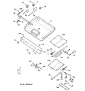 Diagram for 1 - Gas & Burner Parts