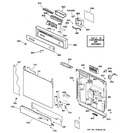 Diagram for 1 - Escutcheon & Door Assembly