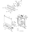 Diagram for 1 - Escutcheon & Door Assembly