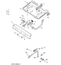 Diagram for 1 - Gas & Burner Parts