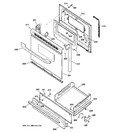 Diagram for 4 - Door & Drawer Parts