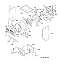 Diagram for 2 - Dryer Cabinet, Drum & Heater