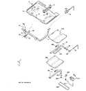 Diagram for 1 - Gas & Burner Parts