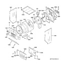 Diagram for 2 - Dryer Cabinet, Drum & Heater