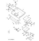 Diagram for 1 - Gas & Burner Parts