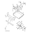 Diagram for 1 - Gas & Burner Parts