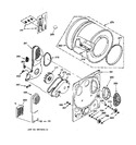 Diagram for 7 - Dryer Drum & Back Panel