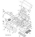 Diagram for 1 - Gas Grill Parts