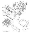 Diagram for 4 - Door & Drawer Parts