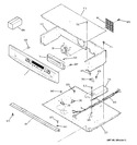 Diagram for 1 - Control Panel & Cooktop