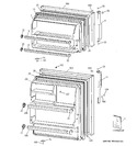 Diagram for 1 - Doors