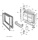 Diagram for 1 - Freezer Door