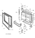 Diagram for 1 - Freezer Door