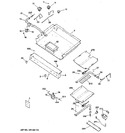 Diagram for 1 - Gas & Burner Parts