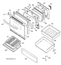 Diagram for 4 - Door & Drawer Parts