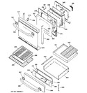 Diagram for 4 - Door & Drawer Parts