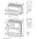 Diagram for 1 - Doors