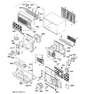 Diagram for 1 - Cabinet & Components