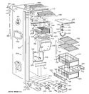 Diagram for 3 - Freezer Section