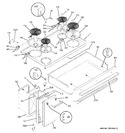 Diagram for 2 - Cooktop