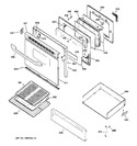 Diagram for 4 - Door & Drawer Parts