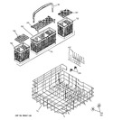 Diagram for 4 - Lower Rack Assembly