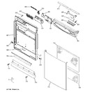 Diagram for 1 - Escutcheon & Door Assembly