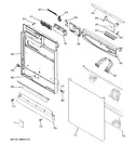 Diagram for 1 - Escutcheon & Door Assembly