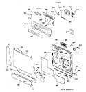 Diagram for 1 - Escutcheon & Door Assembly