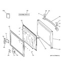 Diagram for 1 - Freezer Door