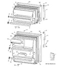 Diagram for 1 - Doors