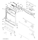 Diagram for 1 - Escutcheon & Door Assembly