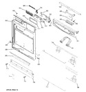 Diagram for 1 - Escutcheon & Door Assembly