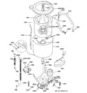 Diagram for 5 - Washer Motor & Tub