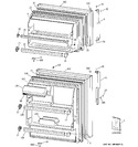 Diagram for 1 - Doors