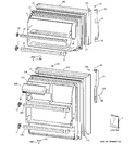 Diagram for 1 - Doors