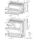 Diagram for 1 - Doors