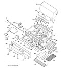 Diagram for 1 - Gas Grill Parts