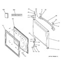 Diagram for 1 - Freezer Door