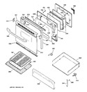 Diagram for 4 - Door & Drawer Parts