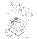 Diagram for 1 - Control Panel & Cooktop