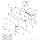 Diagram for 2 - Front Panel & Door