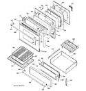 Diagram for 4 - Door & Drawer Parts