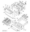 Diagram for 4 - Door & Drawer Parts