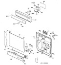 Diagram for 1 - Escutcheon & Door Assembly