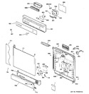 Diagram for 1 - Escutcheon & Door Assembly