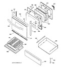 Diagram for 4 - Door & Drawer Parts