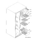 Diagram for 5 - Freezer Shelves