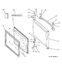 Diagram for 1 - Freezer Door